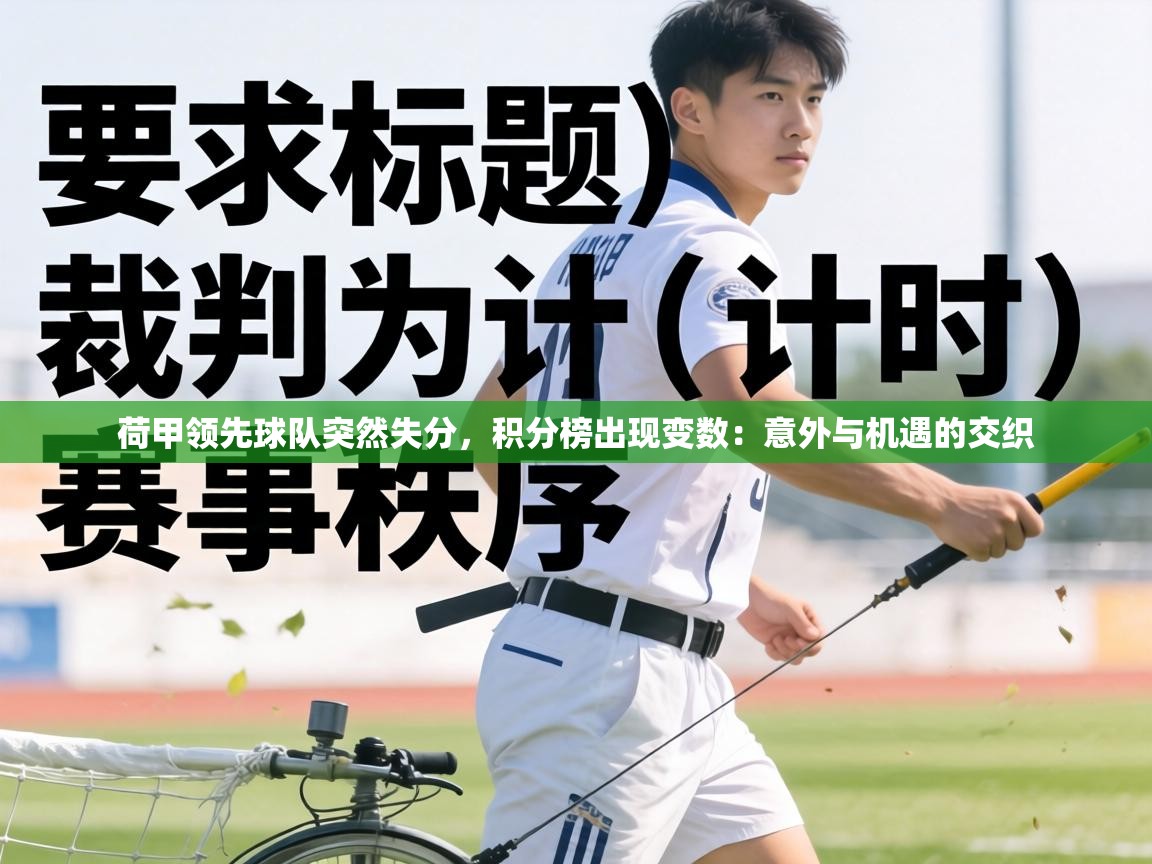 荷甲领先球队突然失分,积分榜出现变数:意外与机遇的交织 第1张